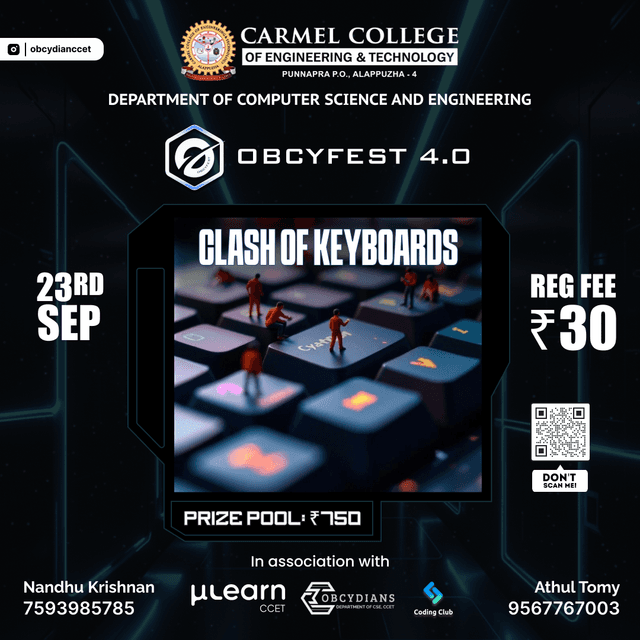 Clash of Keyboards